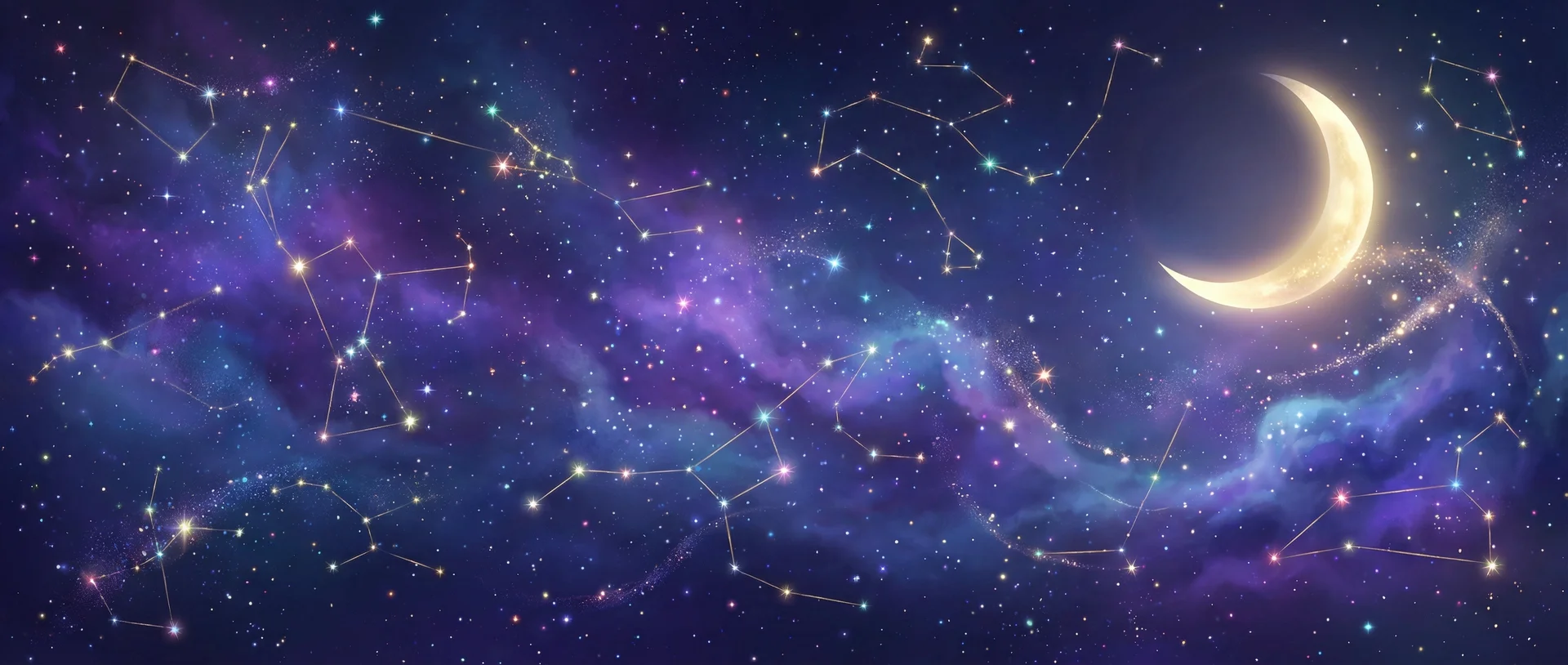星空背景 - 男与女电影 | 每日星座运势与塔罗占卜